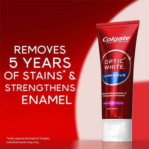 Colgate Optic White Luminous Enamel Strong Toothpaste 85g