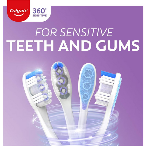 Colgate Toothbrush 360 Pro-relief Teeth Pain Soft 2 Pack