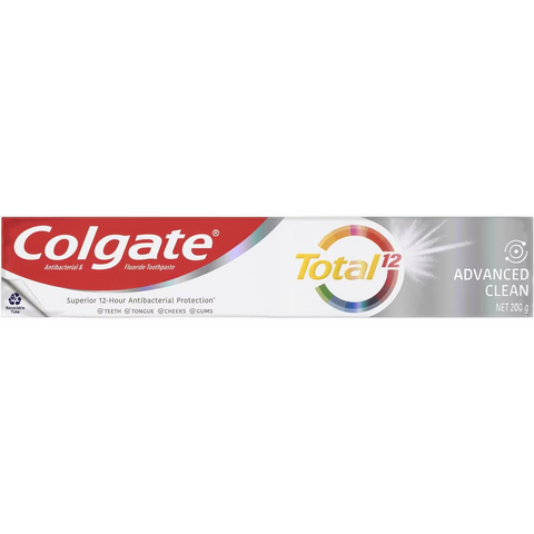 Colgate Total Advanced Clean Toothpaste 200g X 3 Pack