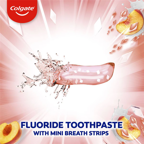 Colgate Max Fresh Toothpaste With Mini Breath Mints Peach Passio