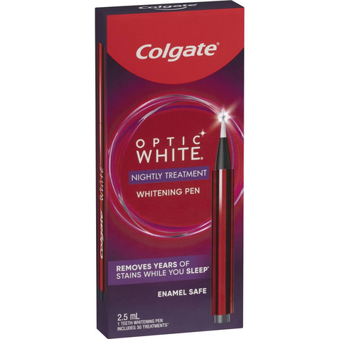 Colgate Teeth Whitening Treatment Pen Optic White Overnight 2.5ml