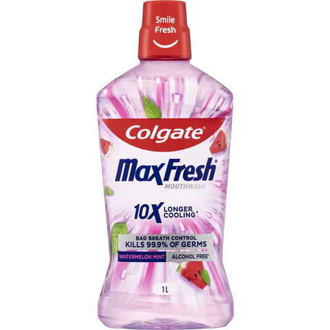 Colgate Max Fresh Mouthwash Watermelon Mint 1l