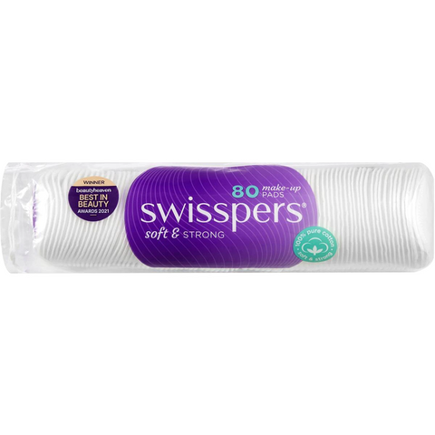 Swisspers Cotton Pads Make Up 80 Pack