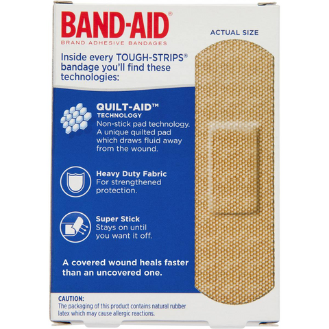 Band-aid Tough Strips Brand 40 Pack