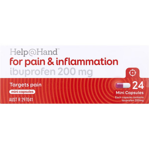 Help@hand Ibuprofen Mini Caps 24 Pack