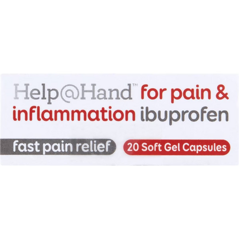 Help@hand Ibuprofen Soft Gel Capsules 200mg 20 Pack