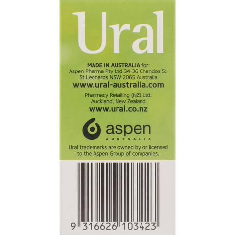 Ural Sachets Effervescent Powder 4g X20 Pack