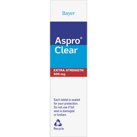 Aspro Clear Extra Strength Pain Relief Soluble Tablets 16 Pack