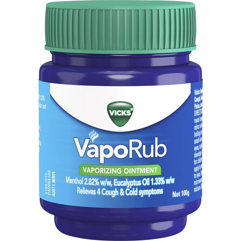 Vicks Vaporub Decongestant Rub 100g