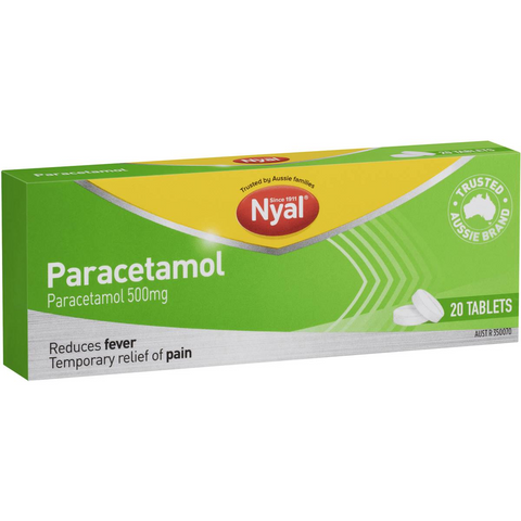 Nyal Paracetamol Tablets 20 Pack