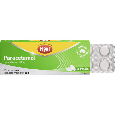 Nyal Paracetamol Tablets 20 Pack