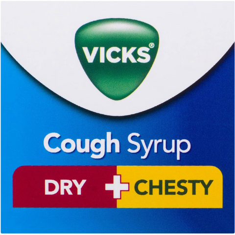 Vicks Cough Syrup Dry & Chesty 200ml