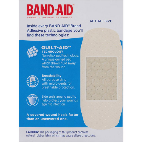 Band-aid Extra Wide Plastic Strips 40 Pack