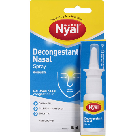 Nyal Decongestant Nasal Spray 15ml