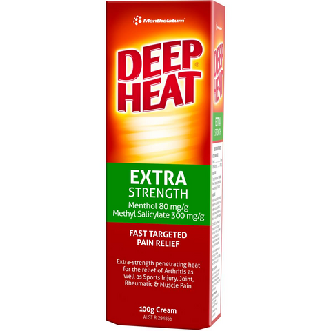 Deep Heat Extra Strength Cream 100g