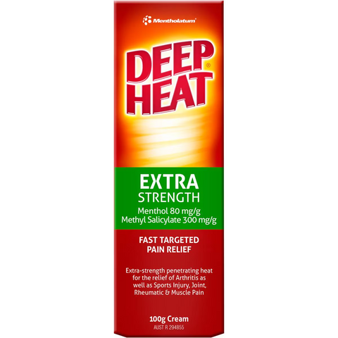 Deep Heat Extra Strength Cream 100g