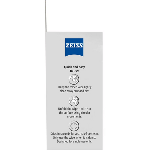 Zeiss Lens Wipes 50 Pack