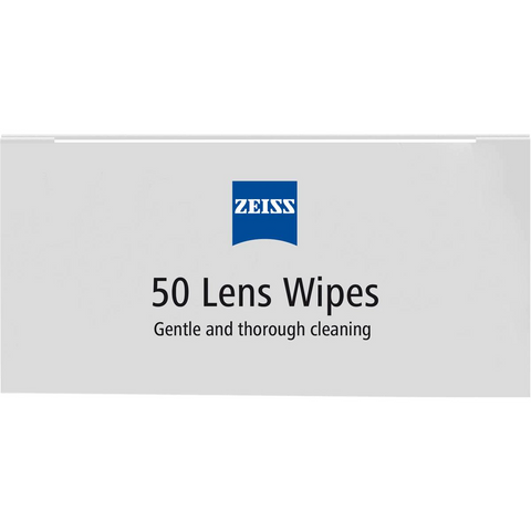 Zeiss Lens Wipes 50 Pack