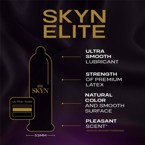 Skyn Condoms Elite Condoms 10 Pack