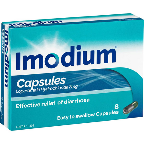 Imodium Diarrhoea Relief Capsules 8 Pack