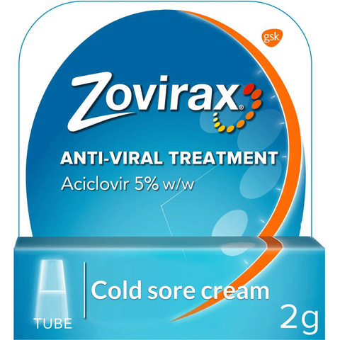 Zovirax Cold Sore Cream 2g