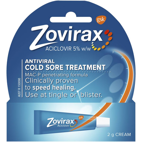 Zovirax Cold Sore Cream 2g