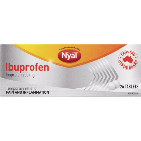 Nyal Ibuprofen Tablets 24 Pack