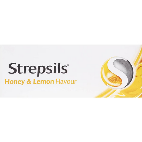 Strepsils Soothing Sore Throat Lozenges Honey & Lemon 48 Pack