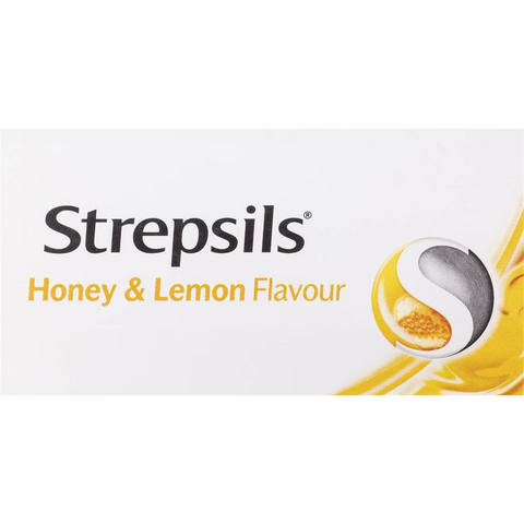 Strepsils Soothing Sore Throat Lozenges Honey & Lemon 48 Pack