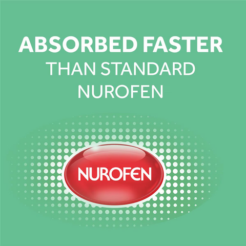 Nurofen Zavance Fast Pain Relief Liquid Capsules Ibuprofen 10 Pack