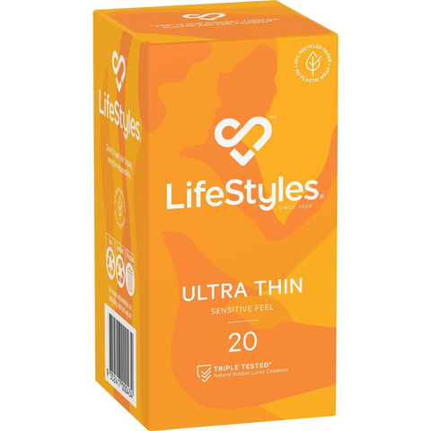 Lifestyles Condoms Ultra Thin 20 Pack