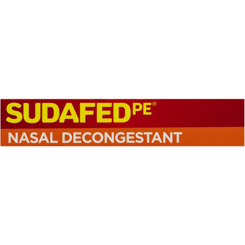 Sudafed Pe Nasal Decongestant 20 Pack