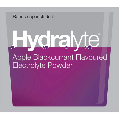 Hydralyte Electrolyte Powder Sachets Apple Blackcurrant 10 Pack