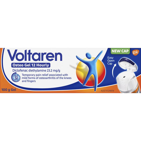 Voltaren Osteo Gel 12 Hourly Long Lasting Gel 100g