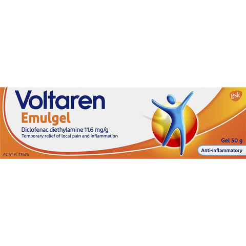 Voltaren Muscle And Back Pain Relief Emulgel 50g