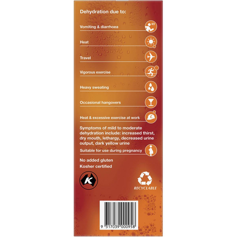 Hydralyte Electrolyte Ice Block Orange 16 Sachets