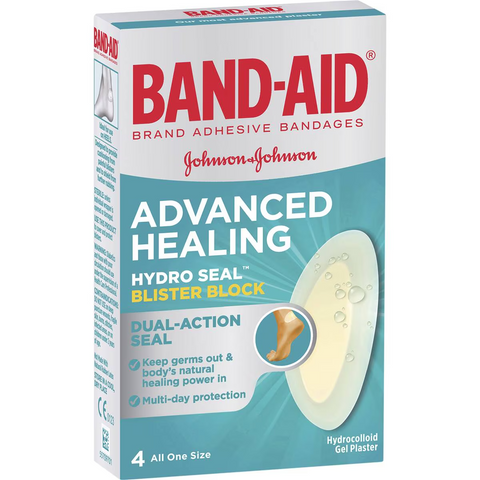 Band-aid Advanced Healing Hydro Seal Blister Block 4 Pack