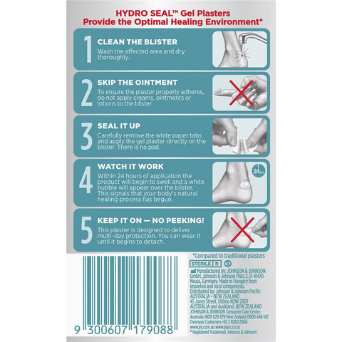 Band-aid Advanced Healing Hydro Seal Blister Block 4 Pack