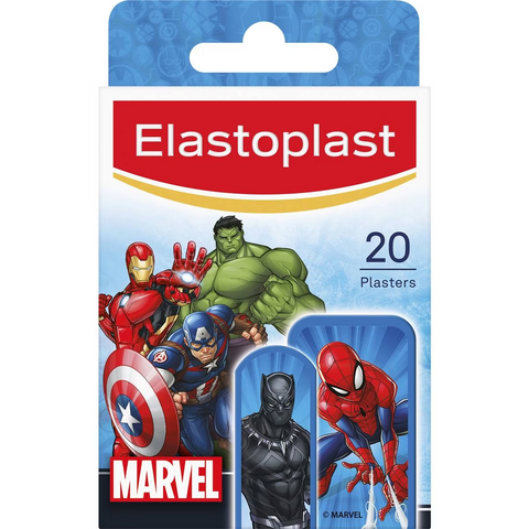 Elastoplast Disney® Marvel Avengers Kids Plasters For Small Wounds 20 Pack