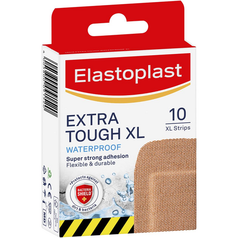 Elastoplast Heavy Fabric Plaster Strips Xl 10 Pack