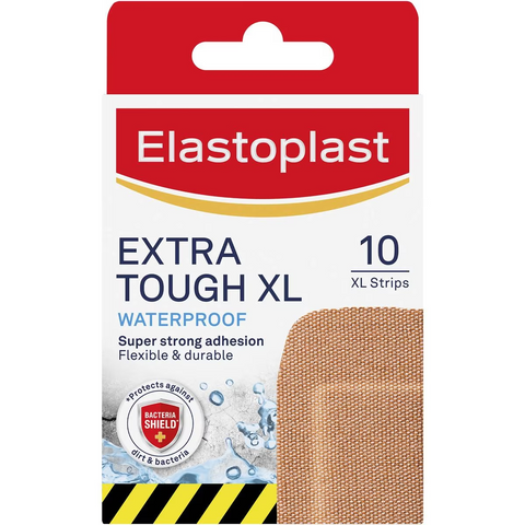 Elastoplast Heavy Fabric Plaster Strips Xl 10 Pack