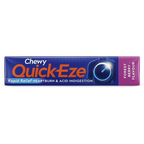 Quick-eze Chewy Forest Berry Antacid Tablets 8ea