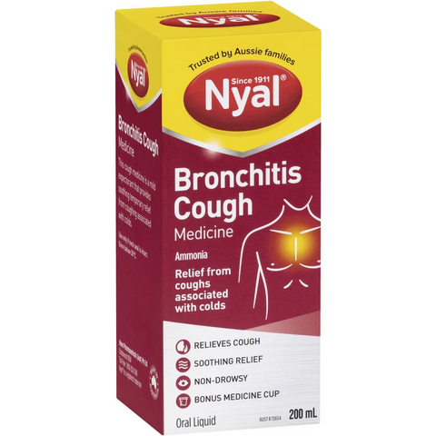 Nyal Cough Syrups Bronchitis Mix 200ml