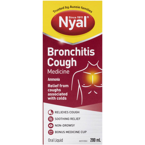 Nyal Cough Syrups Bronchitis Mix 200ml