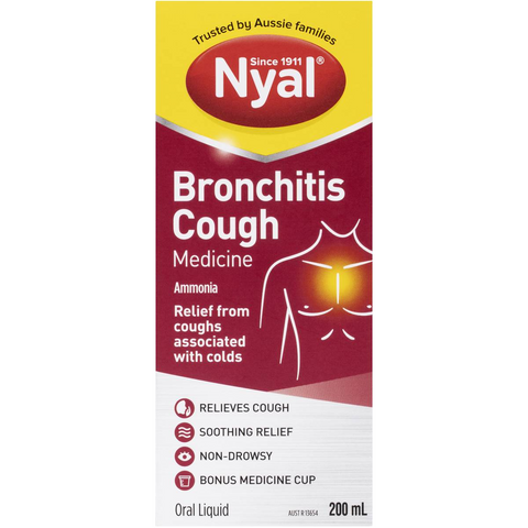 Nyal Cough Syrups Bronchitis Mix 200ml