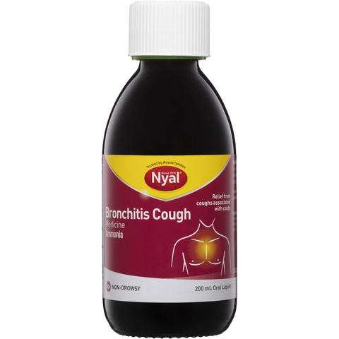 Nyal Cough Syrups Bronchitis Mix 200ml