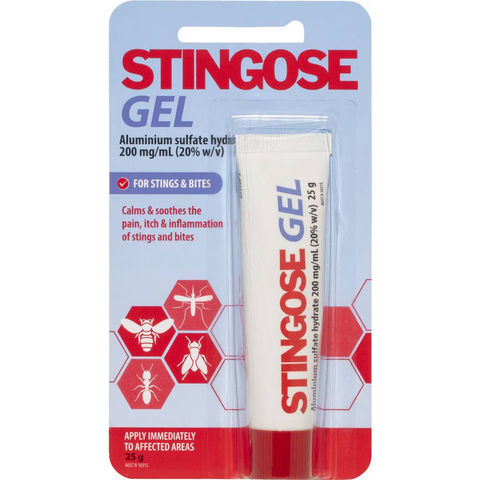 Stingose Antiseptic Gel Tube 25g