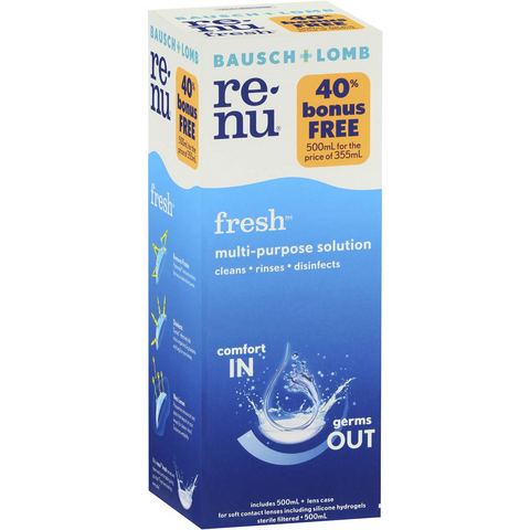 Bausch + Lomb Renu Fresh Multi-purpose Solution 500ml