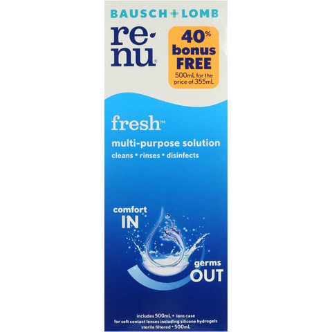 Bausch + Lomb Renu Fresh Multi-purpose Solution 500ml