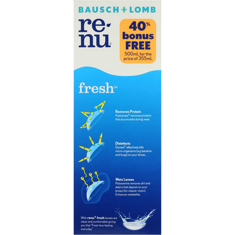 Bausch + Lomb Renu Fresh Multi-purpose Solution 500ml